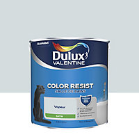 Peinture murs et boiseries Color Resist salle de bains Dulux Valentine satin vapeur 2,5L