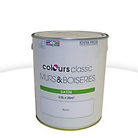 Peinture murs et boiseries Colours Classic blanc satiné 2,5
