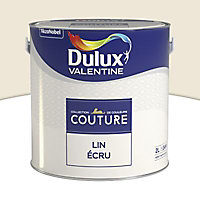 Peinture murs et boiseries Couture de Dulux Valentine satin velours lin écru 2L