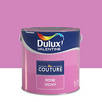 Peinture murs et boiseries Couture de Dulux Valentine satin velours rose vichy 2L