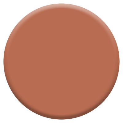 Peinture murs et boiseries cuisine et bain bronze terre cuite satin Dulux Valentine Crème de couleur 2 L