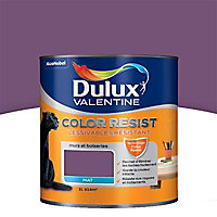 Peinture murs et boiseries Dulux Valentine Color resist améthyste mat 1L