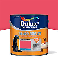 Peinture murs et boiseries Dulux Valentine Color resist rouge eternel mat 2,5L