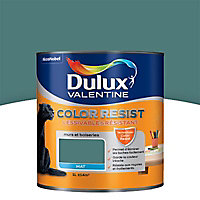 Peinture murs et boiseries Dulux Valentine Color resist vert profond mat 1L