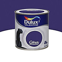 Peinture murs et boiseries Dulux Valentine Crème de couleur bleu éclipse satin 0,5L