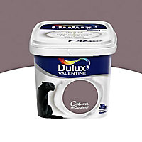 Peinture murs et boiseries Dulux Valentine Crème de couleur bûche satin 2,5L
