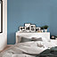 Peinture murs et boiseries GoodHome bleu Monaco satin 2,5L