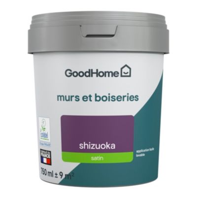 Peinture murs et boiseries GoodHome violet Shizuoka satin 0,75L