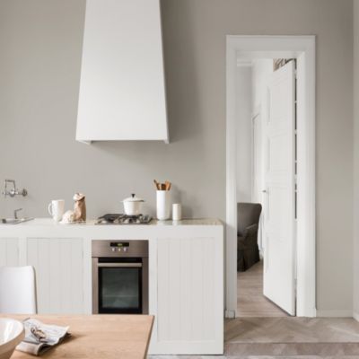 Peinture murs et boiseries gris le béton satin Dulux Valentine Si Simple ! 2.5 L