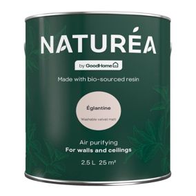 Peinture murs et boiseries Naturéa par GoodHome eglantine velours 2L