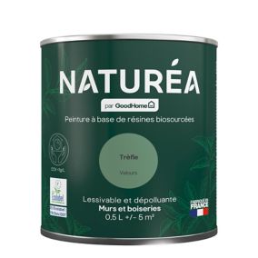 Peinture murs et boiseries Naturéa par GoodHome trèfle velours 0.5L