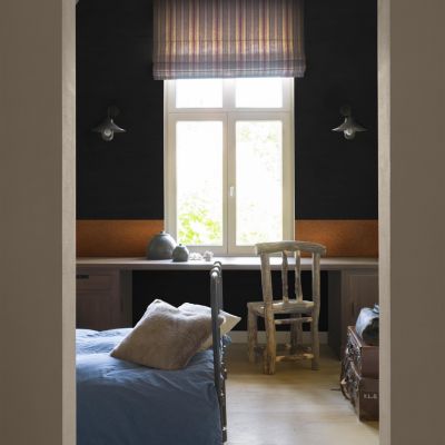 Peinture murs et boiseries noir profond mat Dulux Valentine Color Resist 2.5 L