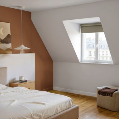 Peinture murs et boiseries rouge terracotta olinda satin GoodHome 2.5 L