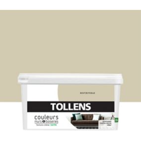 Peinture murs et boiseries Tollens bout de ficelle satin 2,5L