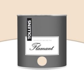 Peinture murs et boiseries Tollens Flamant Pop corn Mat 0,5L