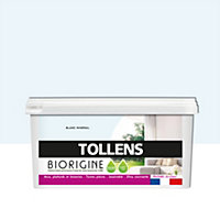 Peinture murs et plafonds Biorigine Tollens velours blanc minéral 2L