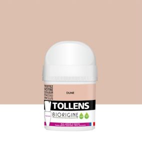 Peinture murs et plafonds Biorigine Tollens velours dune 50ml