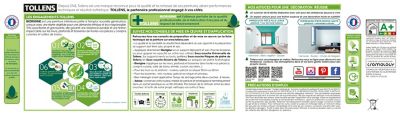Peinture murs et plafonds Biorigine Tollens velours nénuphar 2L