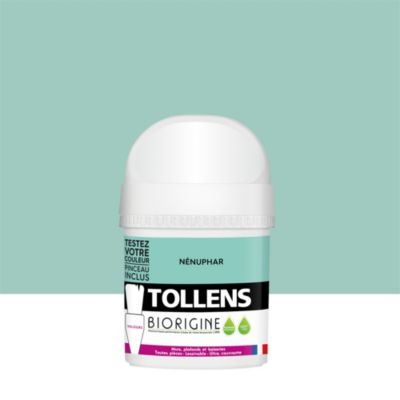 Peinture murs et plafonds Biorigine Tollens velours nénuphar 50ml