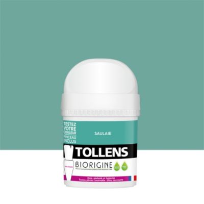 Peinture murs et plafonds Biorigine Tollens velours saulaie 50ml