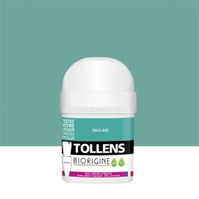 Peinture murs et plafonds Biorigine Tollens velours saulaie 50ml