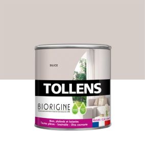 Peinture murs et plafonds Biorigine Tollens velours silice 0,5L