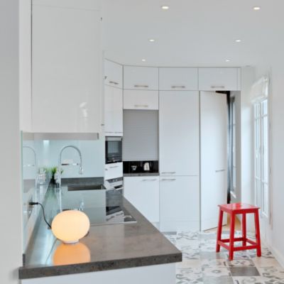 Peinture murs et plafonds Cuisine et bains satin blanc Tollens 0,75 L