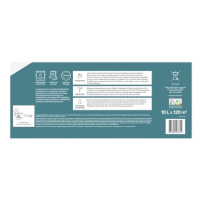 Peinture murs et plafonds GoodHome blanc mat 10L
