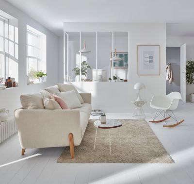 Peinture murs et plafonds GoodHome blanc mat 10L