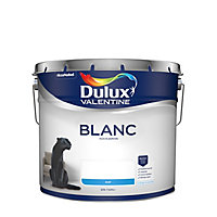 Peinture murs et plafonds phase aqueuse Dulux Valentine mat blanc 10L