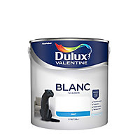Peinture murs et plafonds phase aqueuse Dulux Valentine mat blanc 2,5L