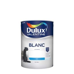 Peinture murs et plafonds phase aqueuse Dulux Valentine mat blanc 5L