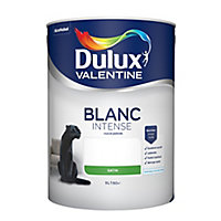 Peinture murs et plafonds phase aqueuse Dulux Valentine satin blanc 5L
