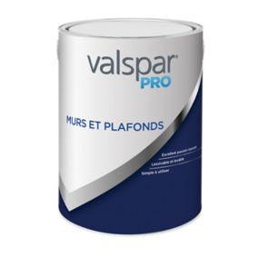 Peinture murs et plafonds satin base 1 Valspar Pro 5L