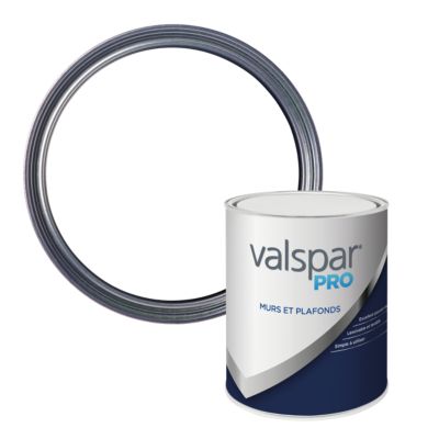Peinture murs et plafonds Valspar Pro satin base A 1L