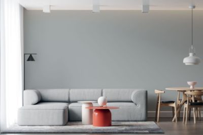Peinture murs intérieurs satinée- Cuisine & Salle de bain POK SATIN - Gris Perle 25m² - 2,5L