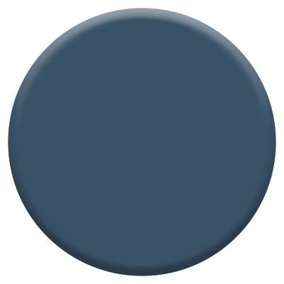Peinture murs, plafonds, boiseries et radiateurs bleu indigo velours Dulux Valentine Crème de couleur 2.25 L