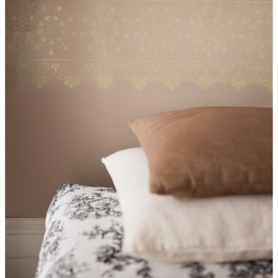Peinture murs, plafonds, boiseries et radiateurs marron taupe velours Dulux Valentine Crème de Couleur 2.25 L
