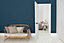 Peinture murs plafonds et boiseries Crème de Couleur Dulux Valentine satin bleu paon 2,5L + 20% offert
