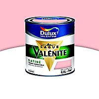 Peinture murs plafonds et boiseries Crème de Couleur Dulux Valentine satin chamallow 0,5L