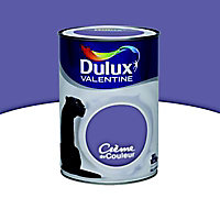 Peinture murs plafonds et boiseries Crème de Couleur Dulux Valentine satin soie violette 1,25L