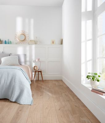 Peinture murs plafonds et boiseries Dulux Valentine 98% monocouche velours blanc 5L
