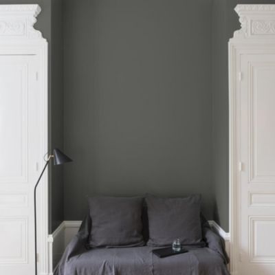 Peinture murs, plafonds et boiseries gris coucou de rennes Libéron Velours de peinture 2.5 L