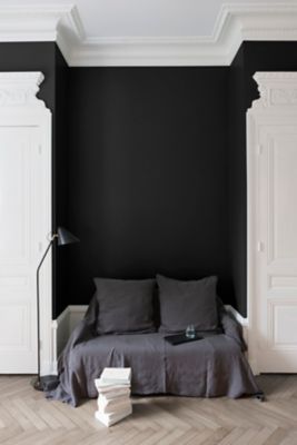 Peinture murs, plafonds et boiseries noir smoking Libéron Velours de peinture 2.5 L