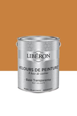 Peinture murs, plafonds et boiseries orange orangette Libéron Velours de peinture 2.5 L