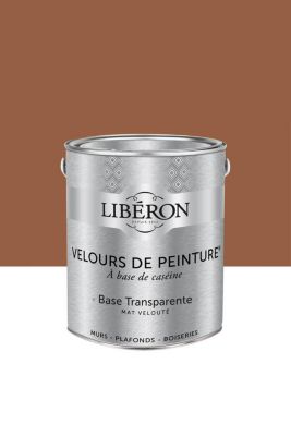 Peinture murs, plafonds et boiseries orange pain d'épices Libéron Velours de peinture 2.5 L