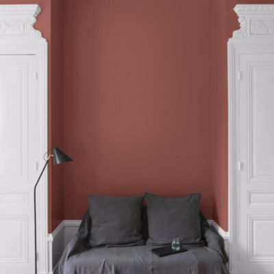 Peinture murs, plafonds et boiseries rouge bourgogne Libéron Velours de peinture 2.5 L
