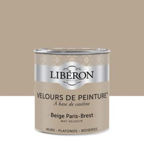 Peinture murs, plafonds et boiseries Velours de peinture beige paris-brest Libéron 0,5L