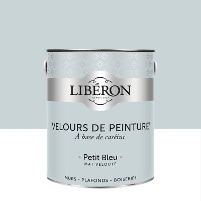 VELOURS DE PEINTURE ® - Couleur Petit Bleu - Libéron