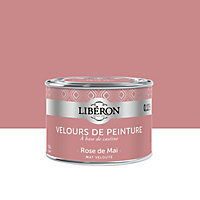 Peinture murs, plafonds et boiseries Velours de peinture rose de mai Libéron 125 ml